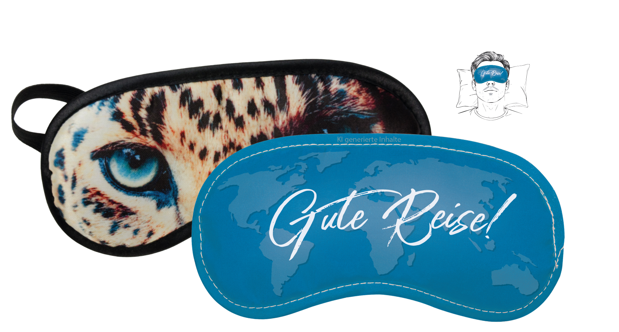 Sleeping mask rPET