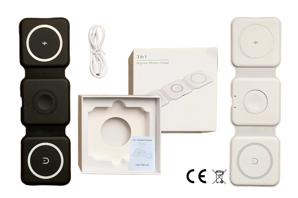 3 in 1 foldable charging station